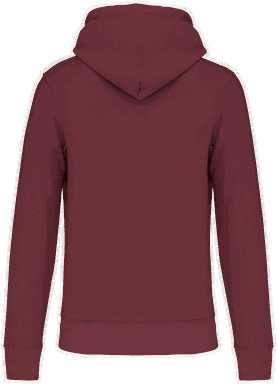 Basis eco kinder hoodie - Wine