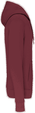 Basis eco kinder hoodie - Wine