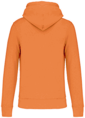 Basis eco kinder hoodie - Light orange