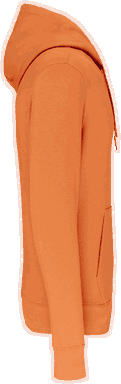 Basis eco kinder hoodie - Light orange