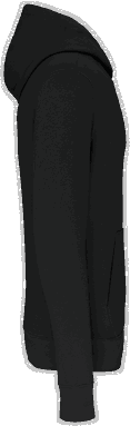 Basis eco kinder hoodie - Black