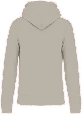 Basis eco kinder hoodie - Clay