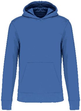 Basis eco kinder hoodie - Light royal blue