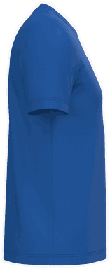 Klassisches T-Shirt mit Rundhalsausschnitt - Königsblau
