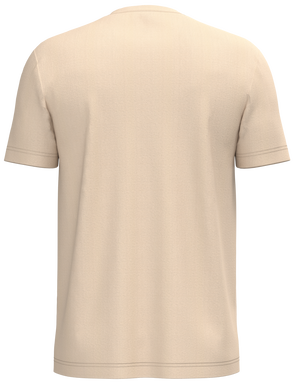 Klassisches T-Shirt mit Rundhalsausschnitt - Hellbraun