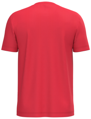 Klassisches T-Shirt mit Rundhalsausschnitt - Rot