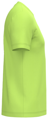 Klassisches T-Shirt mit Rundhalsausschnitt - Limettengrün