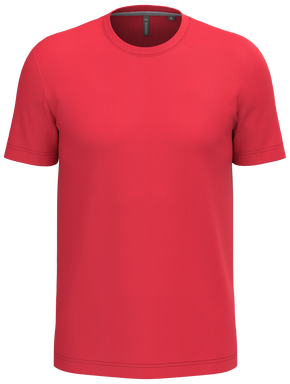 Klassisches T-Shirt mit Rundhalsausschnitt - Rot
