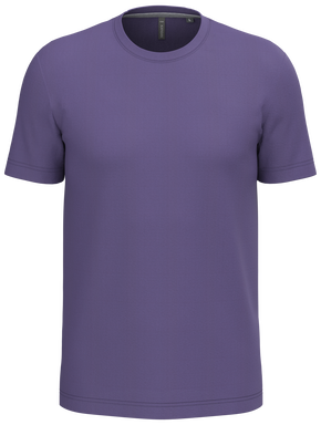Klassisches T-Shirt mit Rundhalsausschnitt - Lila