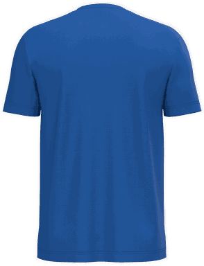 Klassisches T-Shirt mit Rundhalsausschnitt - Königsblau