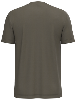 Klassisches T-Shirt mit Rundhalsausschnitt - Dunkles Khaki