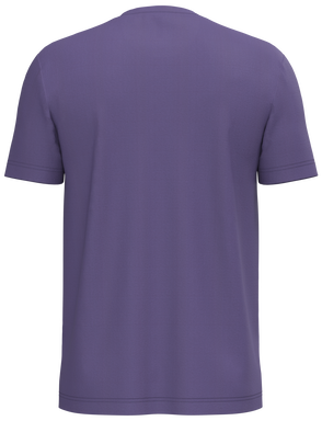 Klassisches T-Shirt mit Rundhalsausschnitt - Lila