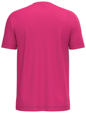 Klassisches T-Shirt mit Rundhalsausschnitt - Fuchsia