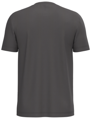 Klassisches T-Shirt mit Rundhalsausschnitt - Dunkelgrau