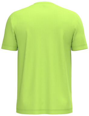 Klassisches T-Shirt mit Rundhalsausschnitt - Limettengrün
