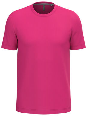Klassisches T-Shirt mit Rundhalsausschnitt - Fuchsia