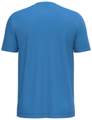 Klassisches T-Shirt mit Rundhalsausschnitt - Helles Königsblau