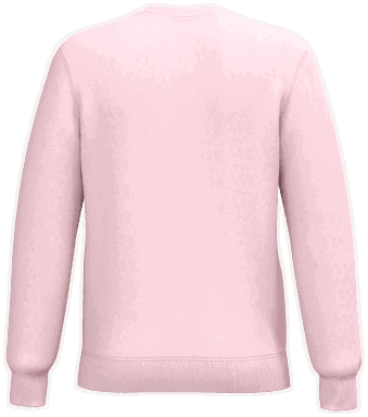 Sweatshirt promo - Rose pâle