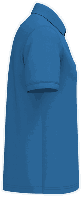 Polo basique - Bleu royal clair