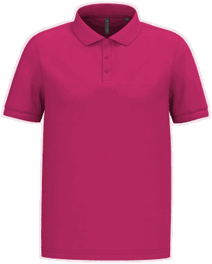 Polo basique - Fuchsia
