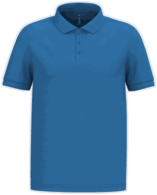 Polo basique - Bleu royal clair