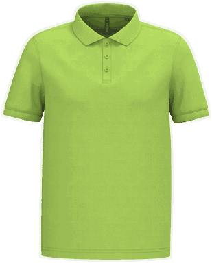 Polo basique - Citron vert