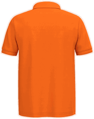 Polo basique - Orange