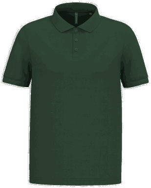 Polo basique - Vert forêt
