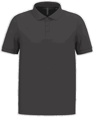 Polo basique - Gris foncé