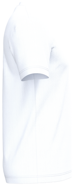 Klassisches T-Shirt mit V-Ausschnitt - Weiß
