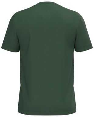 Klassisches T-Shirt mit V-Ausschnitt - Waldgrün