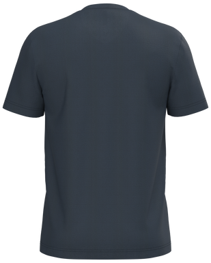 Klassisches T-Shirt mit V-Ausschnitt - Marine