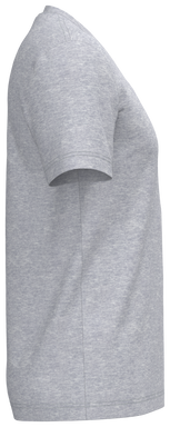 Klassisches T-Shirt mit V-Ausschnitt - Oxford Grau