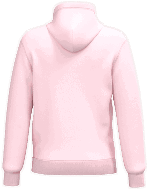 Promo hoodie - Blassrosa