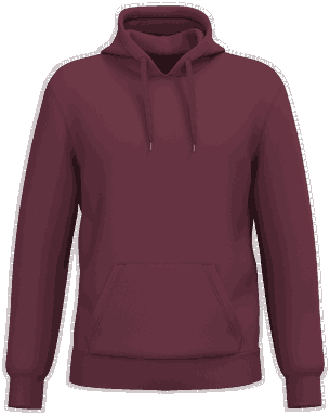 Promo hoodie - Weinrot