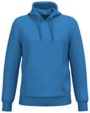 Promo hoodie - Helles Königsblau