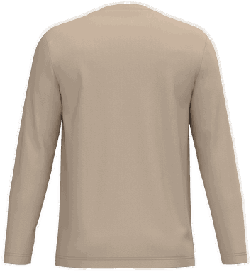 T-shirt classique à manches longues - Sable clair