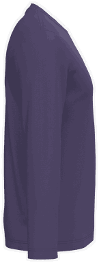 T-shirt classique à manches longues - Violet