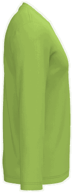 T-shirt classique à manches longues - Citron vert
