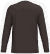 Classic T-shirt met lange mouwen - Chocolate