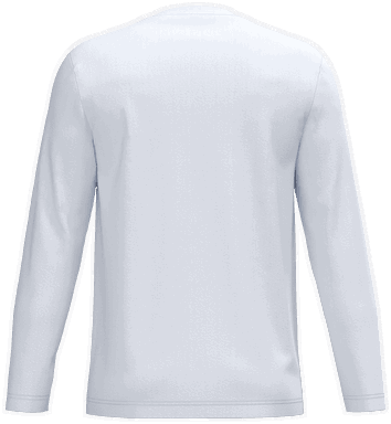 T-shirt classique à manches longues - Blanc