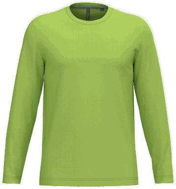 T-shirt classique à manches longues - Citron vert