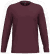 Classic T-shirt met lange mouwen - Wine