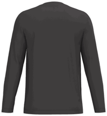 T-shirt classique à manches longues - Gris foncé
