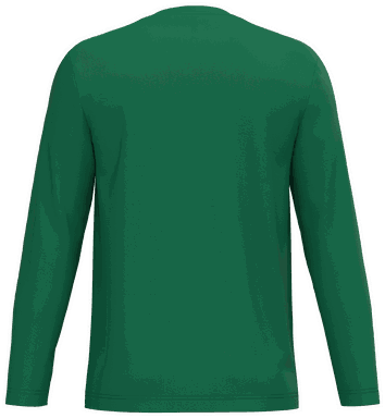 T-shirt classique à manches longues - Vert Kelly