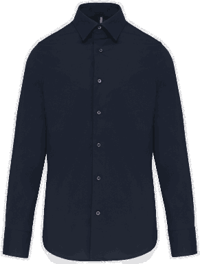 Basic stretch shirt - Navy