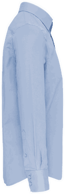 Basic stretch shirt - Light blue