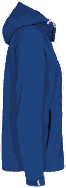 Basis softshell jas met afneembare capuchon - Dark royal blue