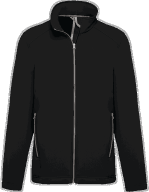 Veste softshell promotionnelle - Noir