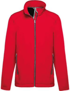 Veste softshell promotionnelle - Rouge
